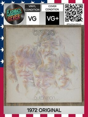 BREAD•GuitarMan•Oct 1972 US (#EKS75047) Santa Maria Pressing